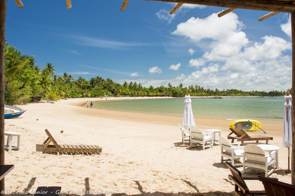 Imagem da Praia Ponta do Mutá, um lugar inesquecível.